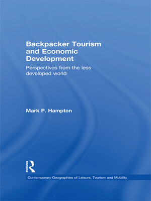 cover image of Backpacker Tourism and Economic Development